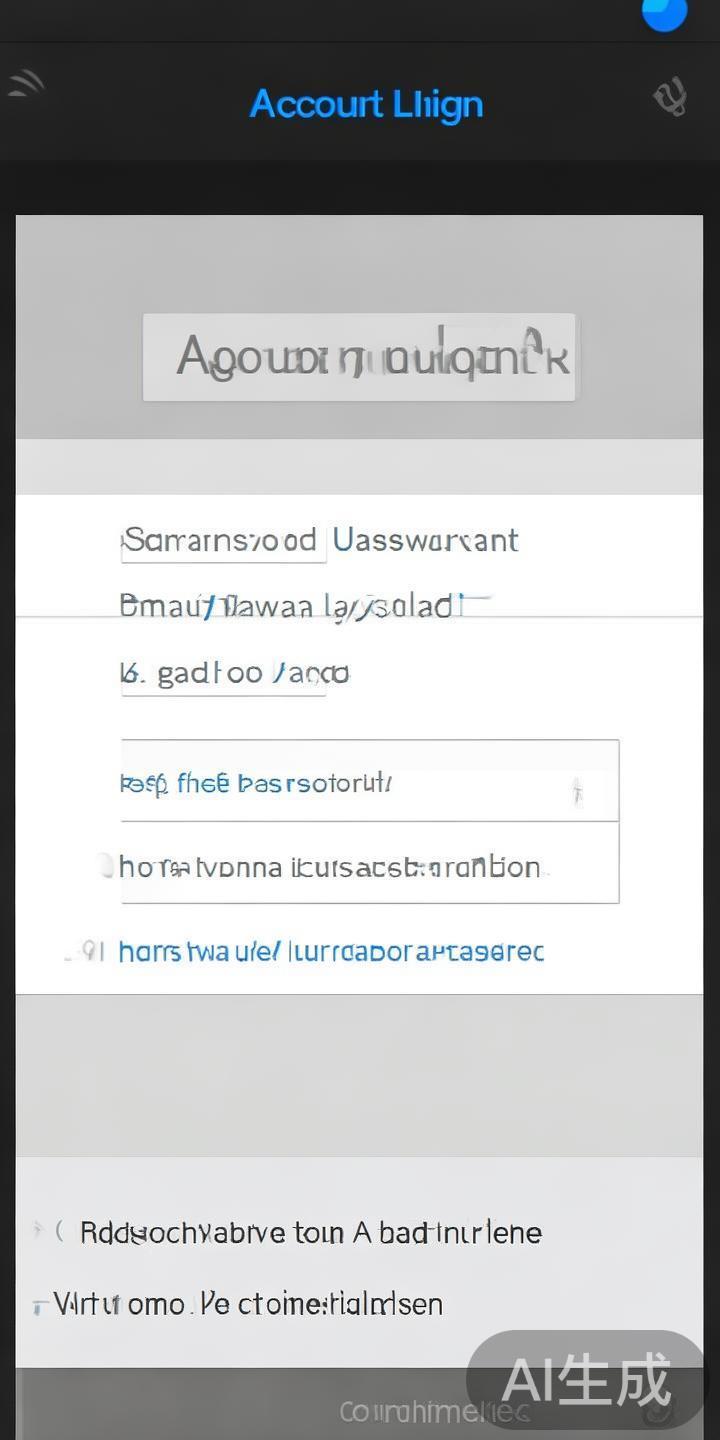 这是最常见的登录问题之一。确保输入的账号和密码正确